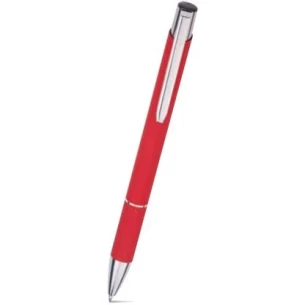 Caneta esferográfica Zoe - Vermelho