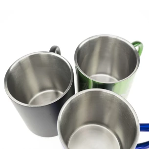 Caneca de aço Hugo - Vermelho