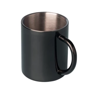 Caneca de aço Hugo - Preta