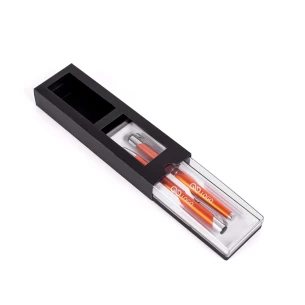 Conjunto caneta + caneta Cosmo - Vermelho