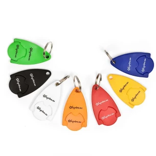 Porta-chaves de carrinho - Laranja