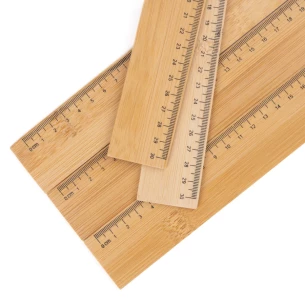 Régua de bambu 30cm