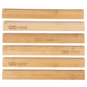 Régua de bambu 30cm