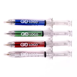 Caneta seringa - Vermelho