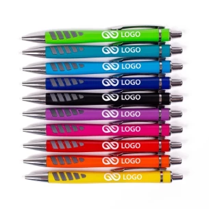 Caneta esferográfica Mercury - Laranja